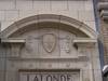 Top of LaLonde Building, built 1928 - architect John G. Link