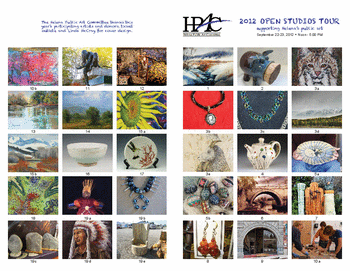 Cover of 2012 Helena Area Open Studios Tour Guide